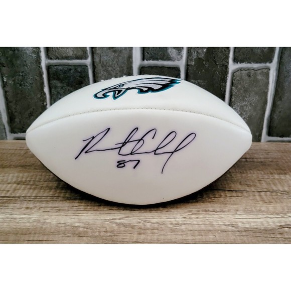 BRENT CELEK #87 Signed Football NFL AUTHENTIC Autograph Philadelphia Eagles - Picture 1 of 4